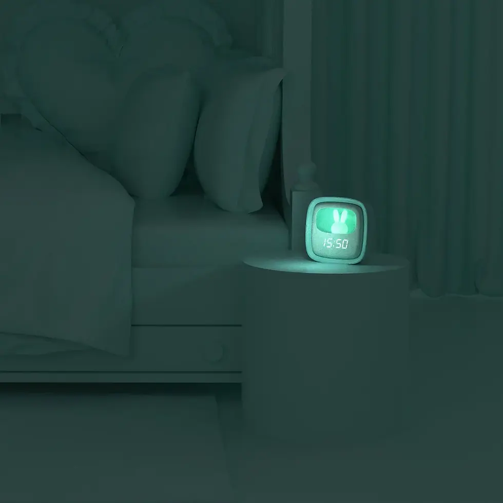 Miniature : Billy Clock - Réveil et veilleuse - Turquoise