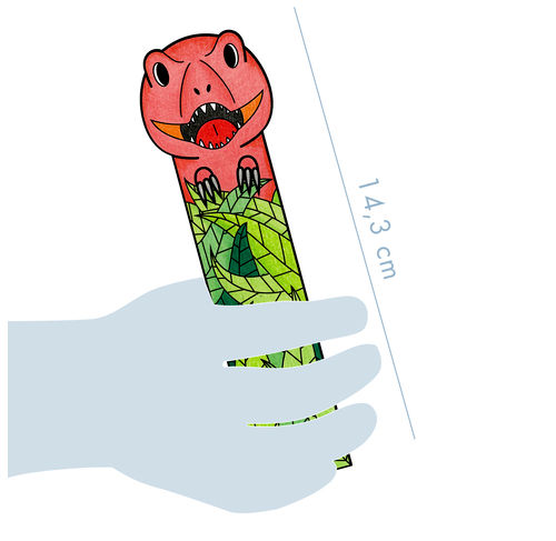 Miniature : Graffy bookmark - Dinosaures