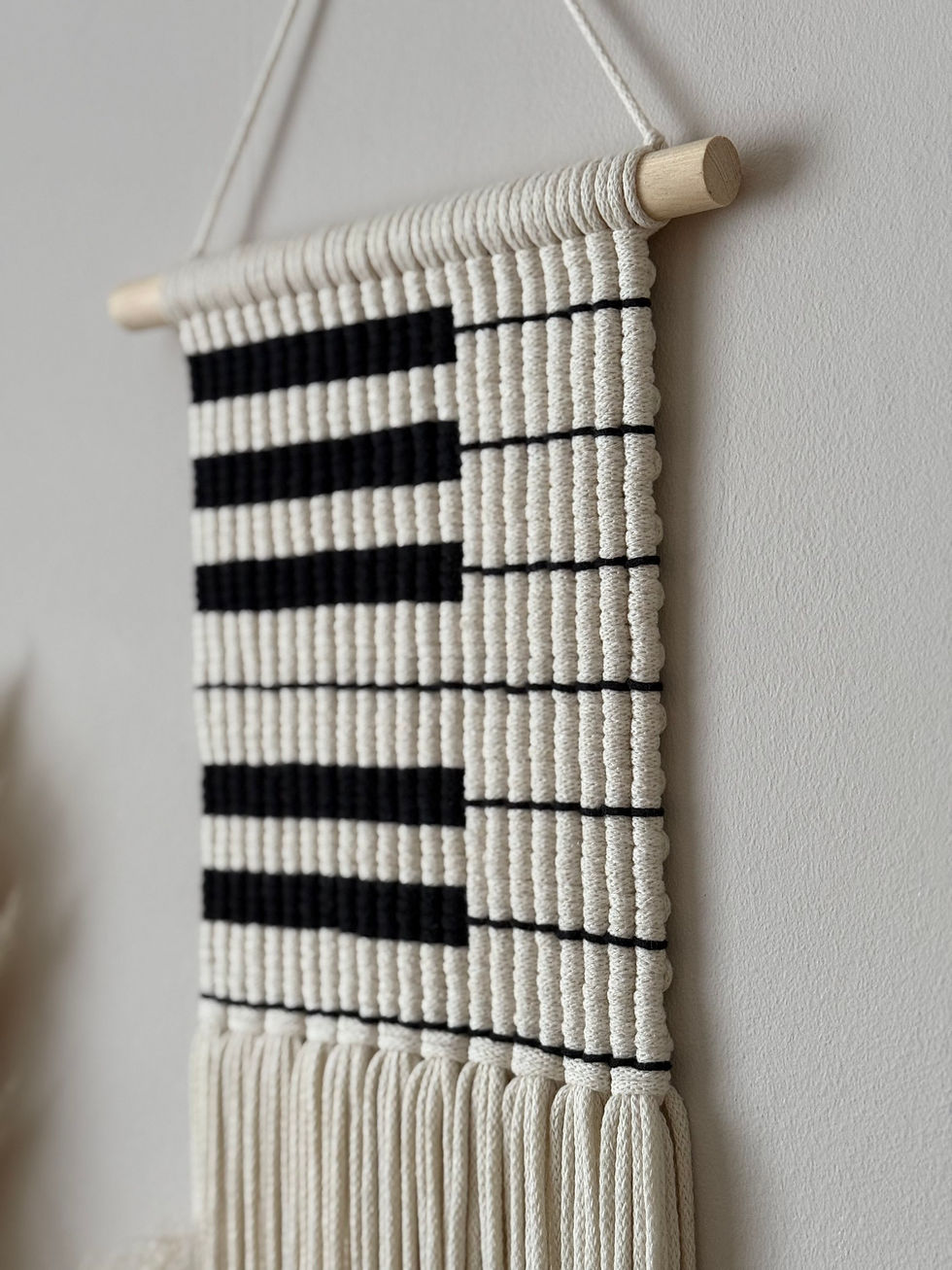 Thumbnail: Macrame Piano Wall Hanging