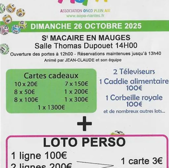 Super Loto pour l'AOPA
