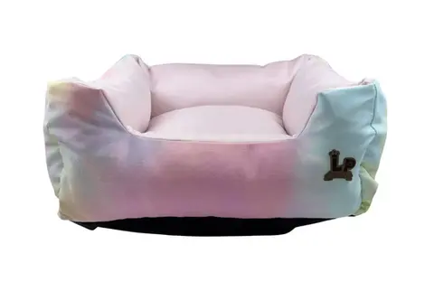 Cama pet colorida, camas pet premium, cama para cachorro lavável.