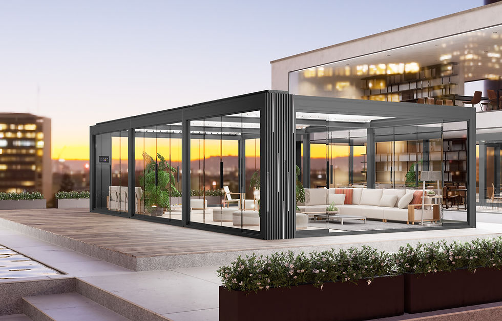 Pérgola Solar automatica