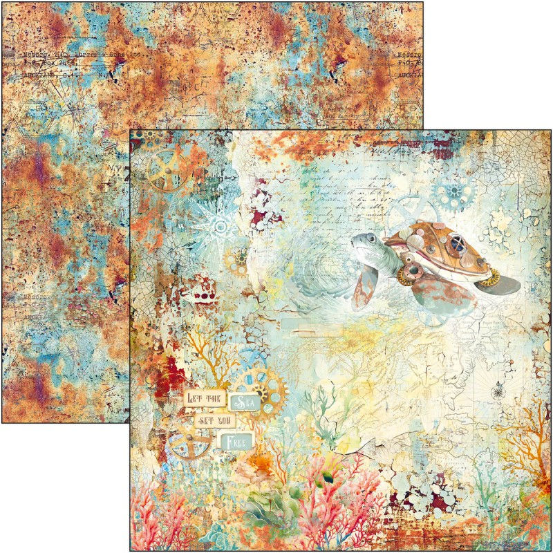 Miniatura: COLECCION PAPEL SCRAP Coral Reef Paper Pad
