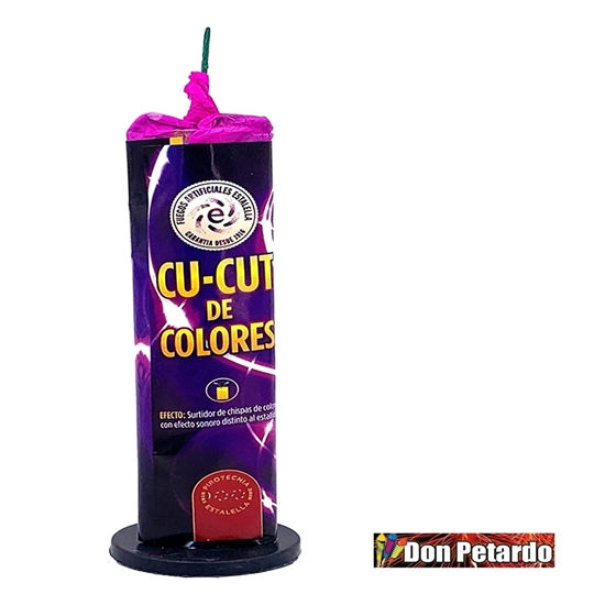 Fuente Mini Cu-Cut de colores