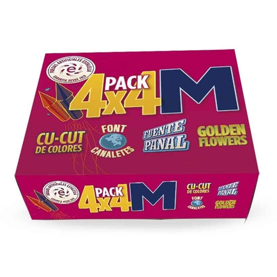 Fuente pack 4x4 M