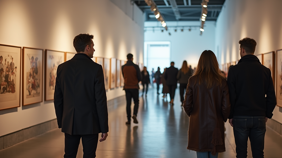 Vista a nivel de sujetadores de diferentes estilos y colores en exhibición
