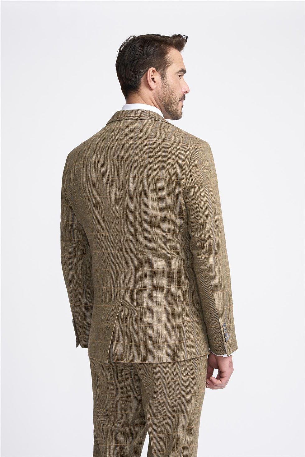 Thumbnail: Cavani Albert Brown Tweed Blazer