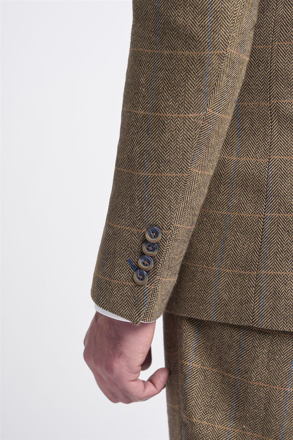 Thumbnail: Cavani Albert Brown Tweed Blazer