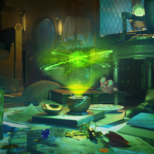 Treasure Planet Jim's Captain Cabin
