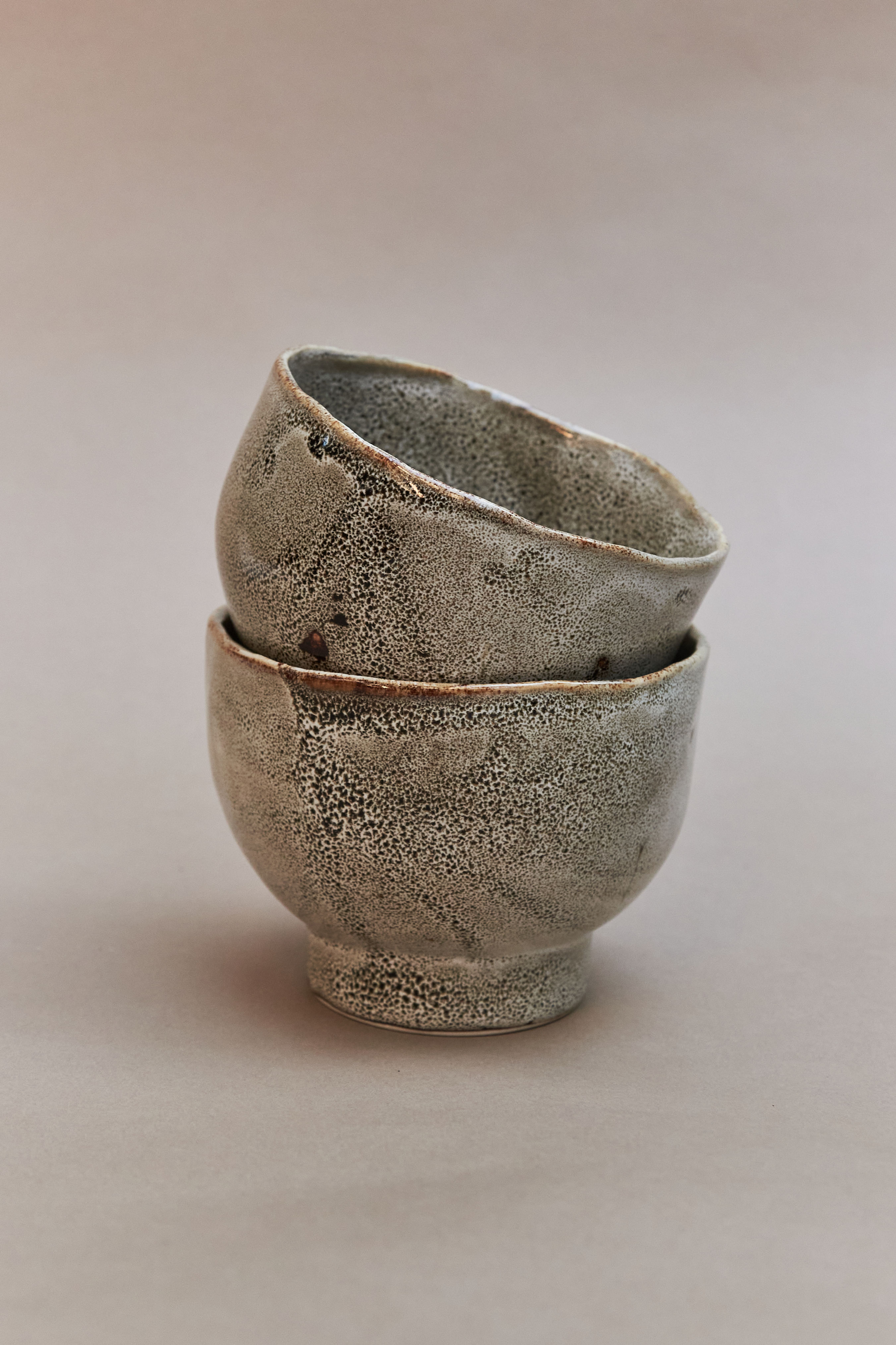 Black and White Ceremonial Bowls (2X)