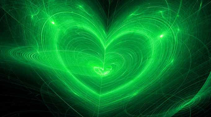 Emerald Green Heart Chakra image