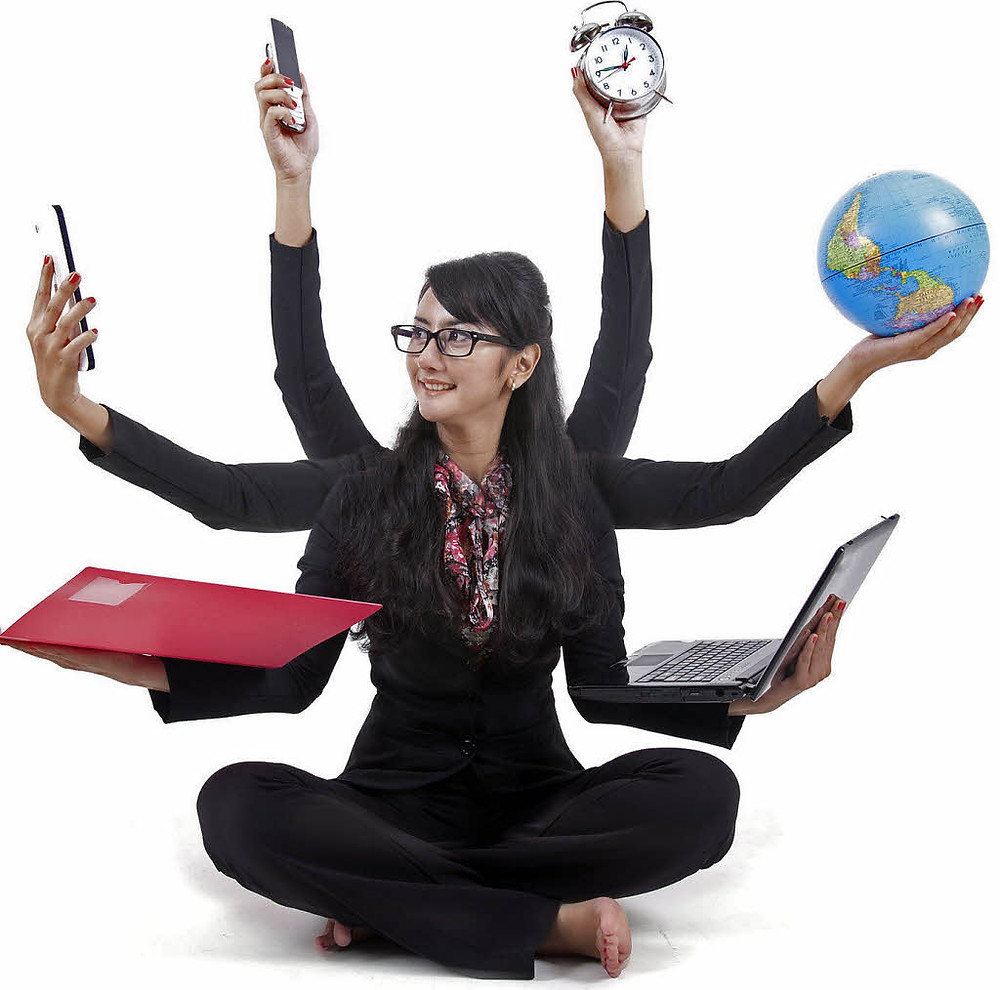 Multitasking Yogini