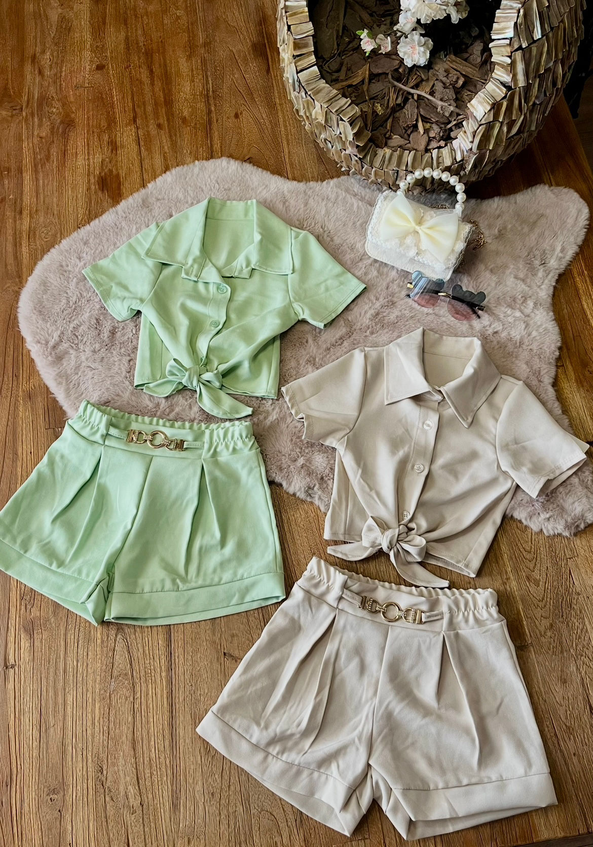 Meisjes Luxe Summer set 