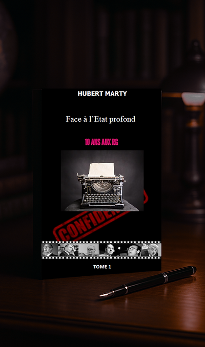 Couverture du livre "Face à l'Etat Profond" sur les renseignement généraux