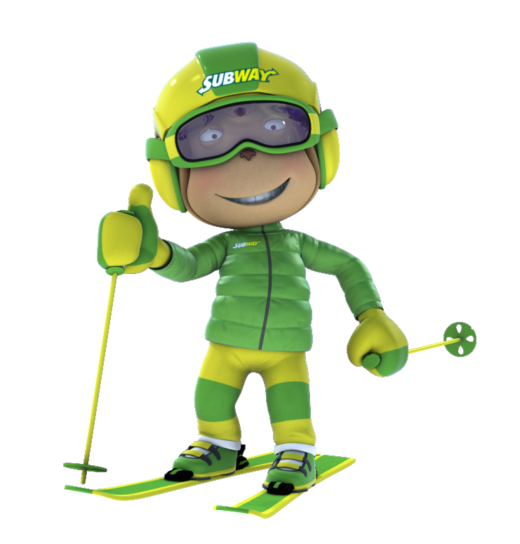 Subway Monkey Ski