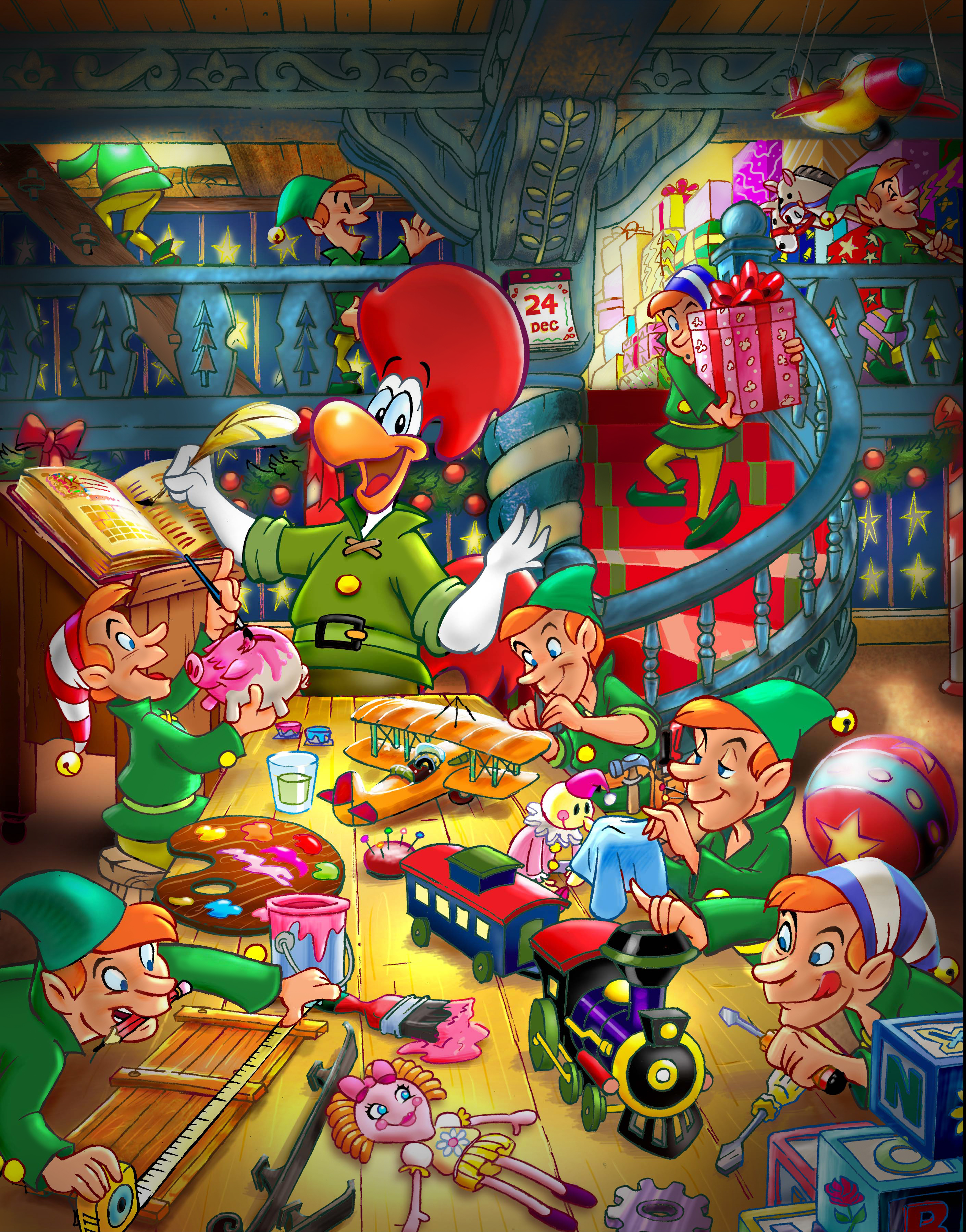St-HUBERT Christmas calendar