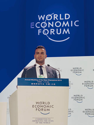 [Summer Davos] “Part of the 40 member Global Shapers Community delegation at the World Economic Foru