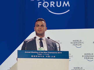 [Summer Davos] “Part of the 40 member Global Shapers Community delegation at the World Economic Foru