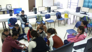 Taking Role in SKILLS organization to establish FABLAB to teach middle school students about robotic