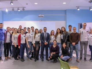 “AI in the Future of Entrepreneurship” Workshop delivered at the American University in Bulgaria