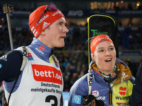 Biathlon auf Schalke