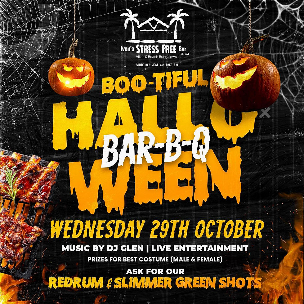 A Boo-tiful Haunted Halloween Bar B Q Buffet & Bonfire