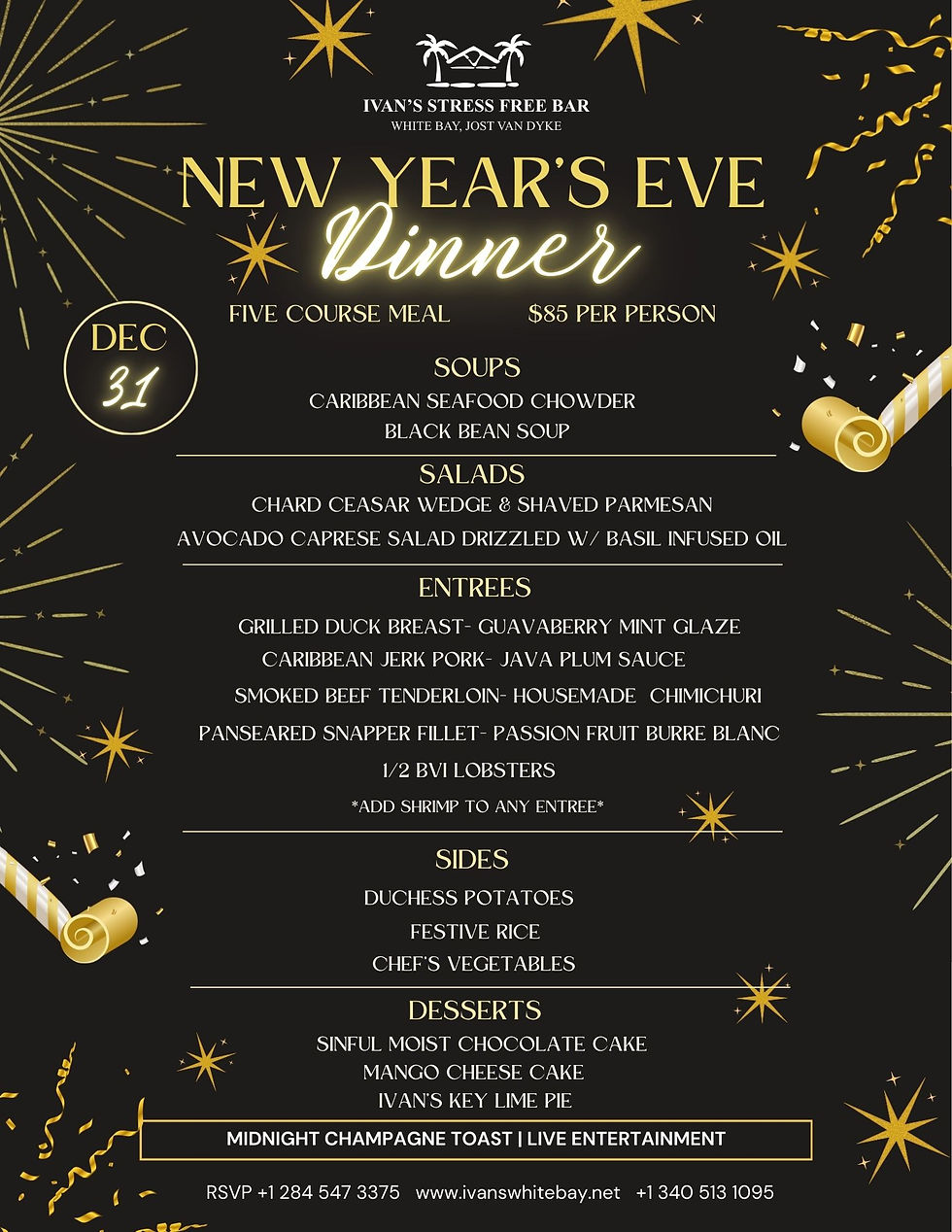 New Year's Eve Dinner