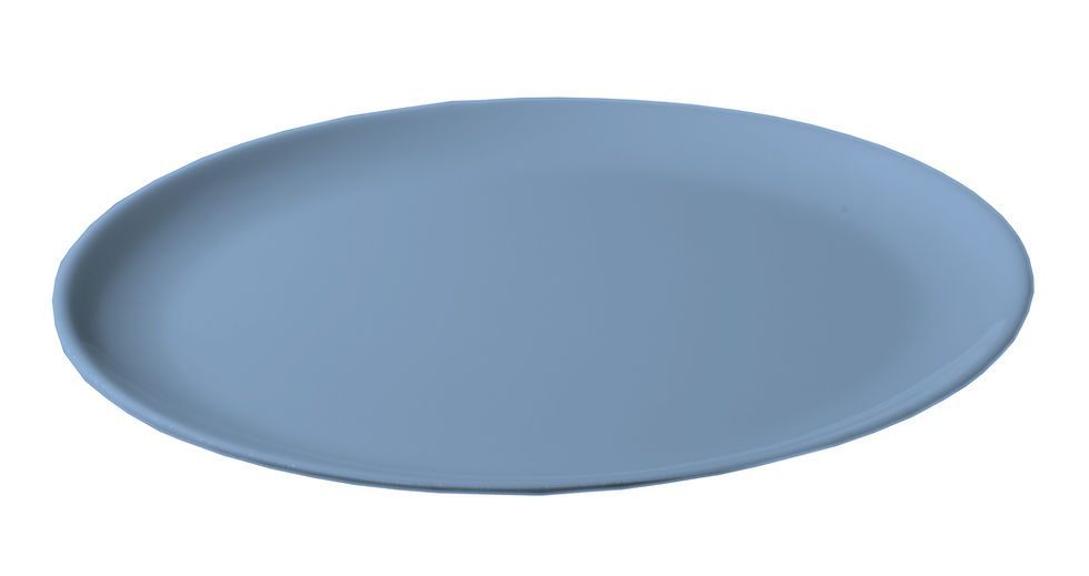Thumbnail: RIMLESS SIDE PLATE ROUND - 7.5" diam.