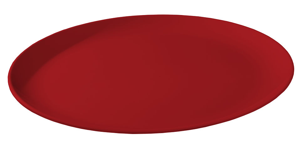 Thumbnail: RIMLESS DESSERT ROUND PLATE - 8.5"