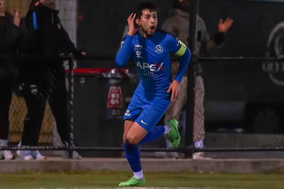 Front Page Football James Polli Adelaide Olympic NPL SA 2024 Round 20