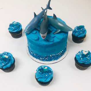Shark Cupcakes