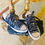 Thumbnail: Bling in different colors !! Pink, Navy & Black Low Tops