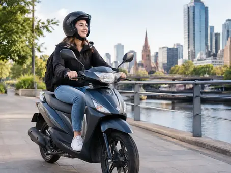 Student Commuting Scooter Example for Melbourne