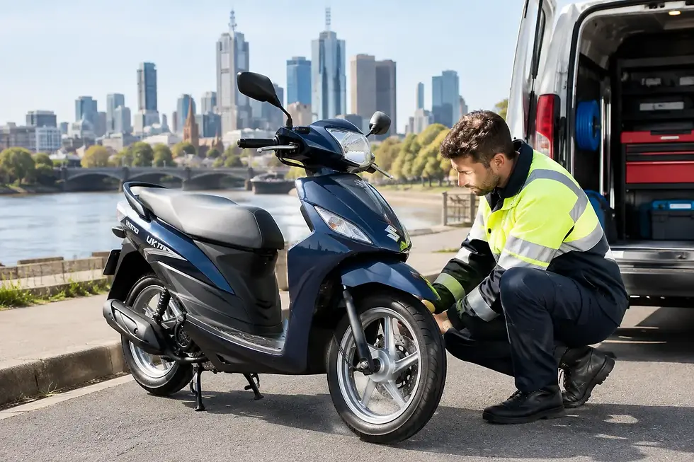 Roadside Assistance for Melbourne Scooter Riders
