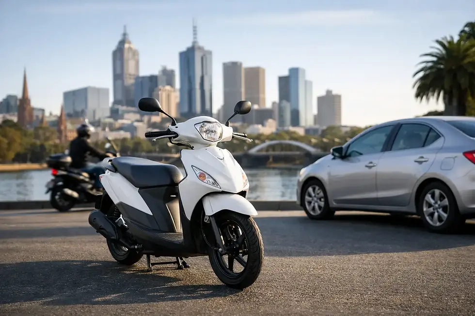 Are Scooters Cheaper Than Cars in Melbourne?