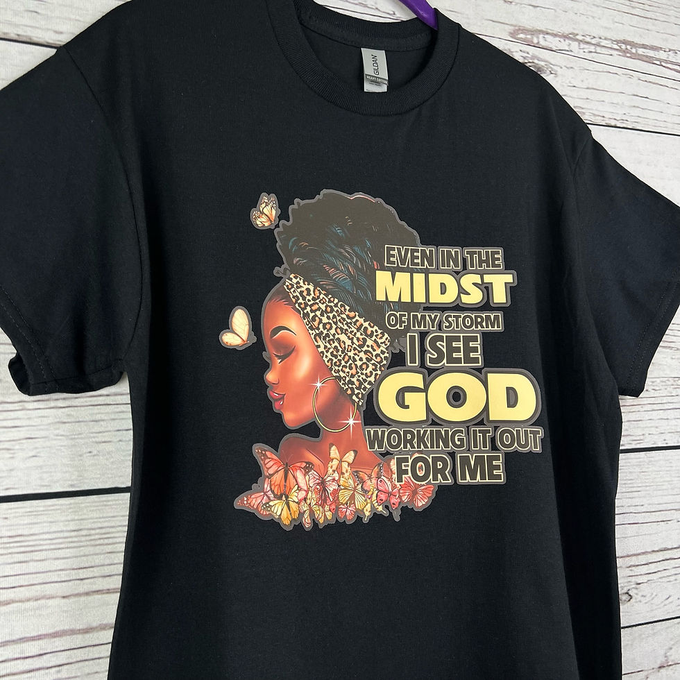 Thumbnail: Even in the Midst of my Storm T-shirt