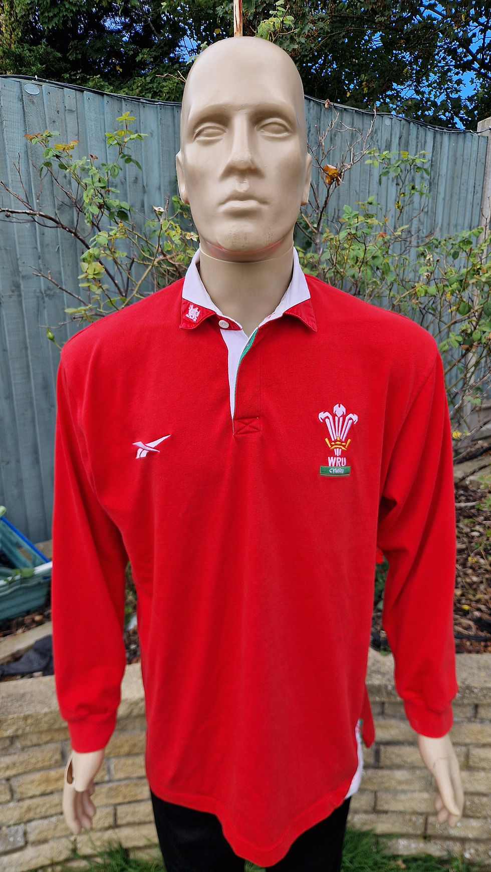 1999-2000 Wales Home Shirt: Size 42/44