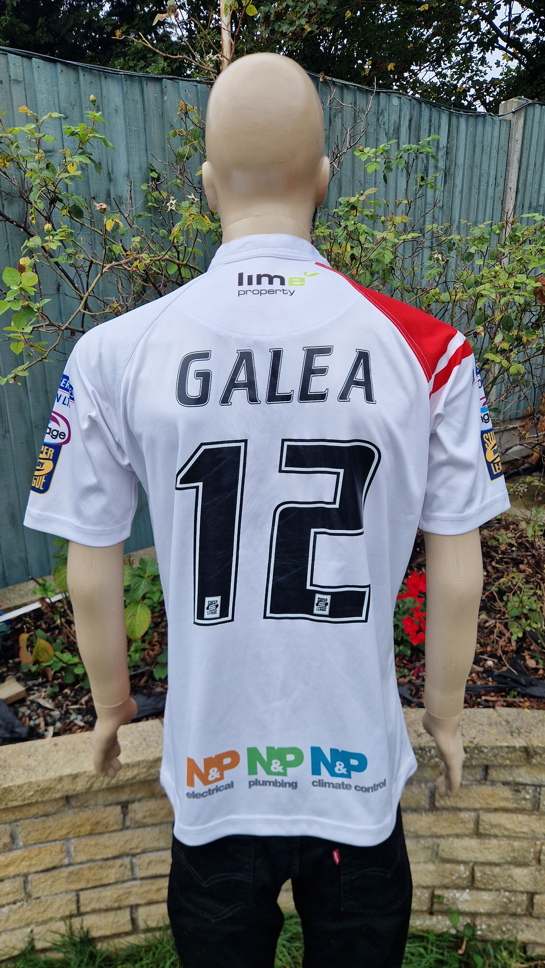 2011 Hull Kingston Rovers Home Shirt GALEA 12