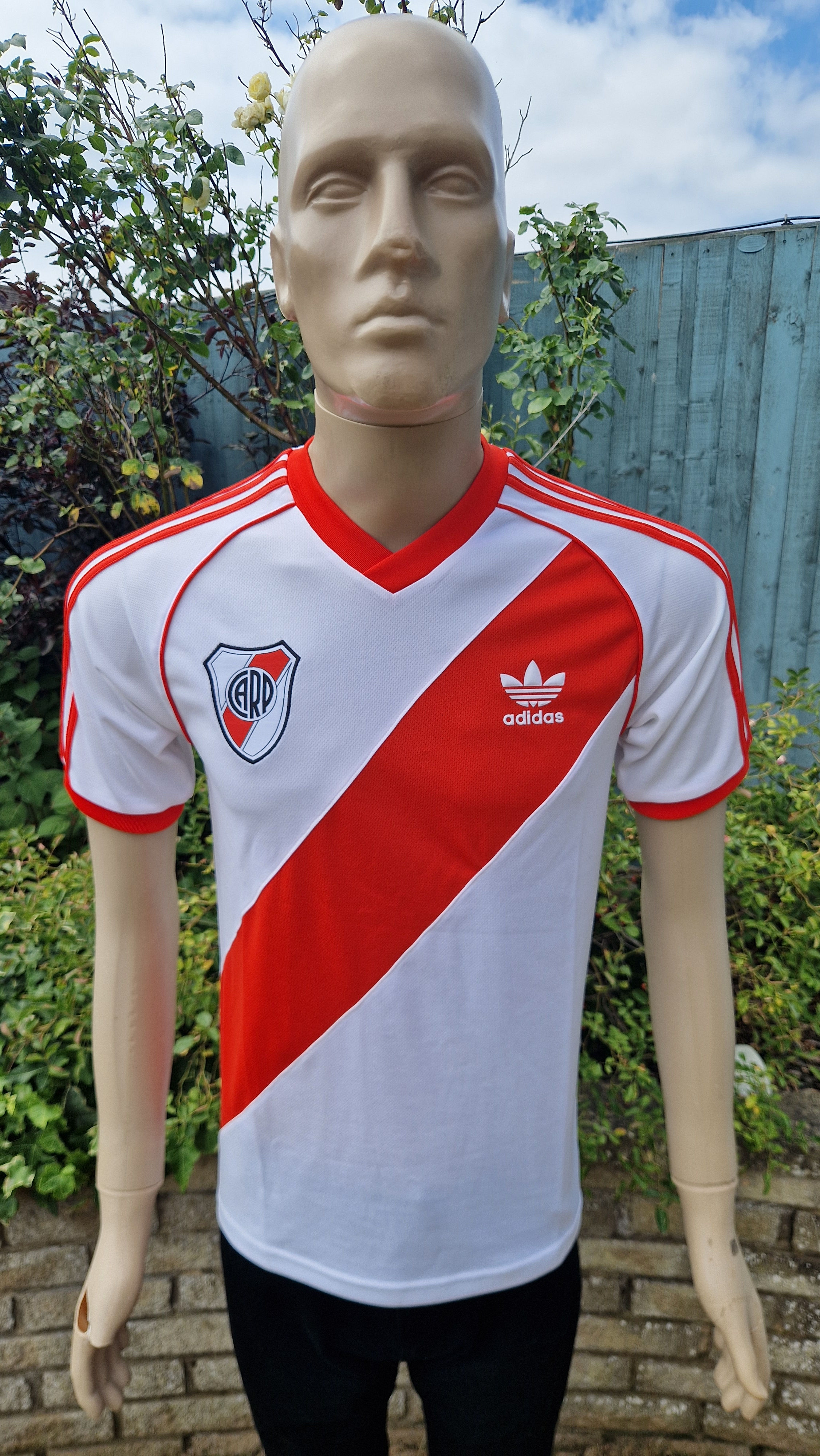 1985 Club Atlético River Plate Adidas Originals Home Shirt