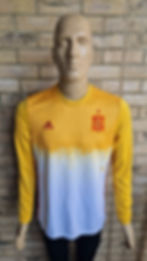 2016-2017 Spain Long Sleeved Away Pre-match Shirt