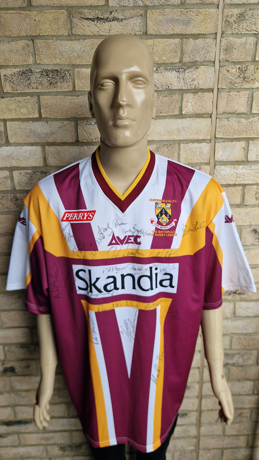 1999 Huddersfield Giants Home Shirt (Signed)