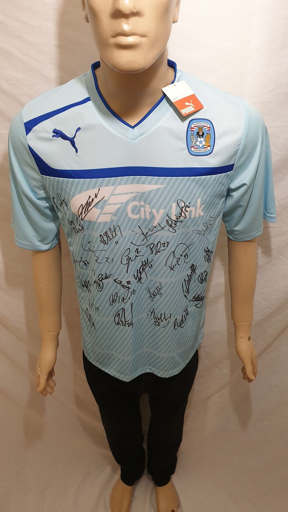 2012/13 Coventry City Home Shirt (Brand New with Tag and Signed)