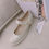 Thumbnail: White Shiny Doll Pump