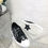 Thumbnail: Black canvas WD sneaker