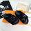 תמונה ממוזערת: Black LP flat comfort mule