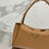 Thumbnail: Caramel P Medium Leather Handbag