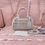 תמונה ממוזערת: Chalk White Leather Basket