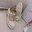 Thumbnail: White Shiny Doll Pump