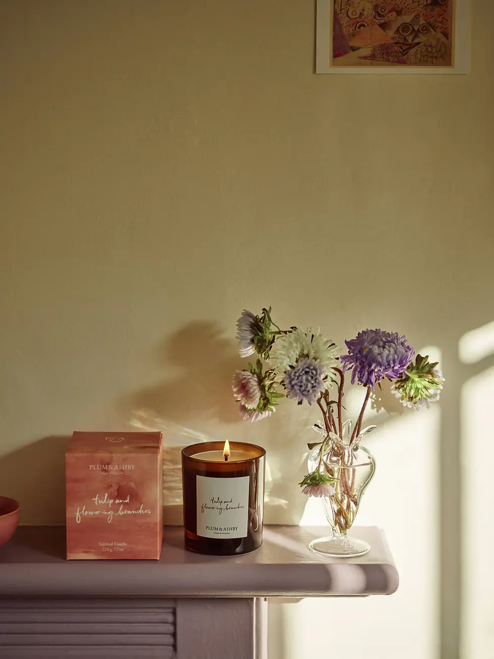 Thumbnail: TULIP & FLOWERING BRANCHES SCENTED CANDLE