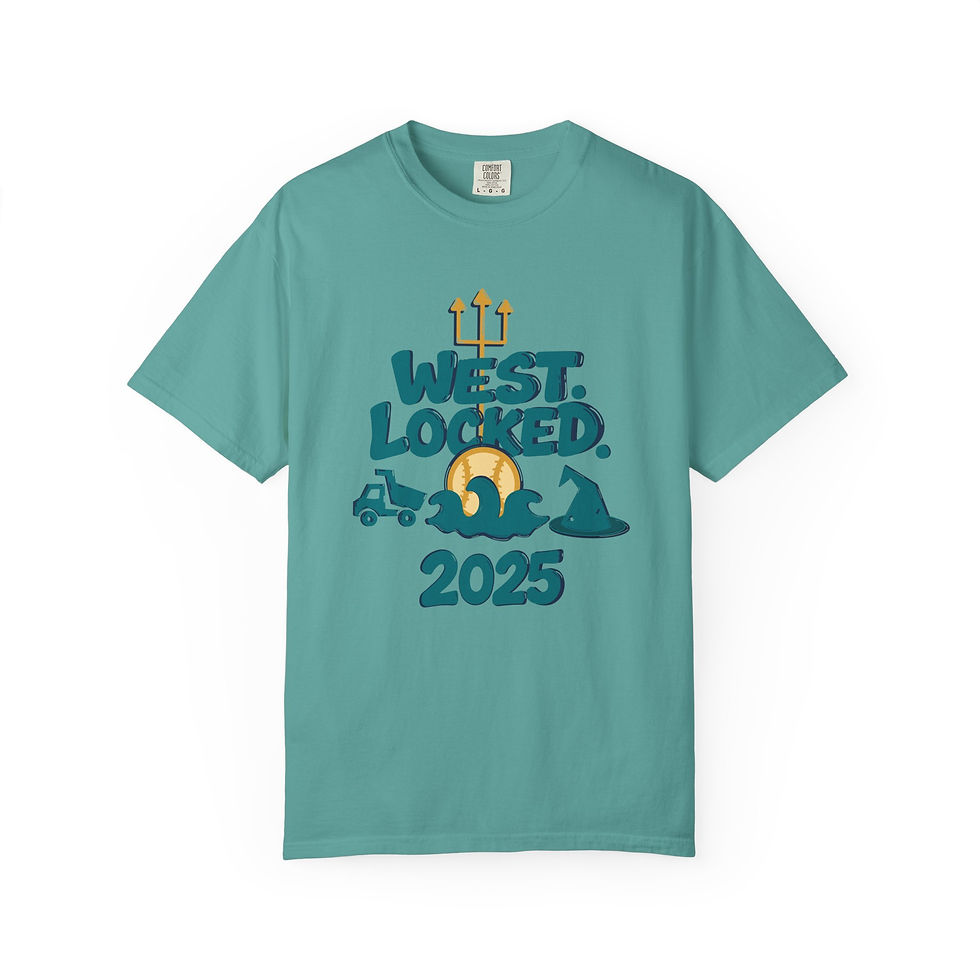 West Locked 2025 Tee [Seafoam]